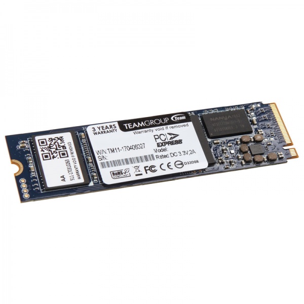 Teamgroup P30 NVMe SSD, PCIe 3.0 M.2 Type 2280 - 480 GB