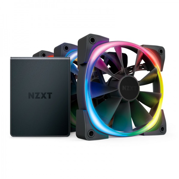 NZXT Aer RGB 2 Triple Starter, RGB LED Fan - 120mm