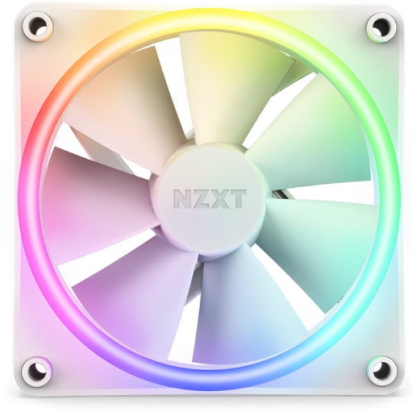 NZXT F120 RGB DUO White Fan [RF-D12SF-W1] from WatercoolingUK