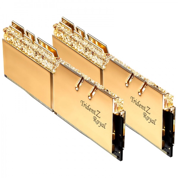 G.Skill Trident Z Royal Series Gold, DDR4-3200, CL16 - 16GB Dual Kit