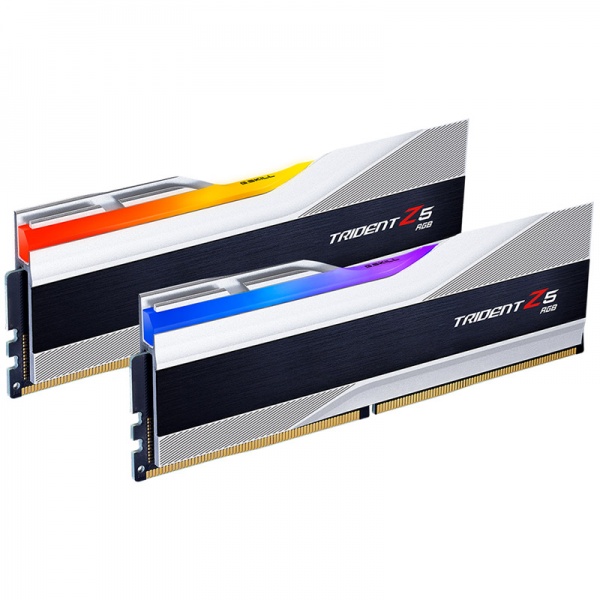 G.Skill Trident Z5 RGB, DDR5-6000, CL36, XMP 3.0 - 32GB Dual Kit, Silver