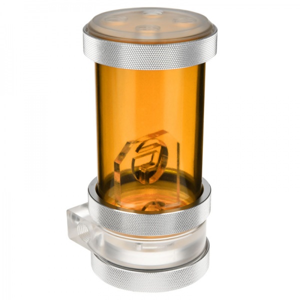 PrimoChill 120mm Conditions CTR Phase II for Laing D5 Clear PMMA - orange