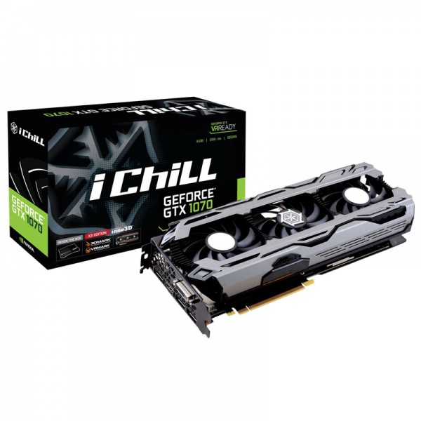 INNO3D GeForce GTX 1070 iChill X3 V2, 8192 MB GDDR5