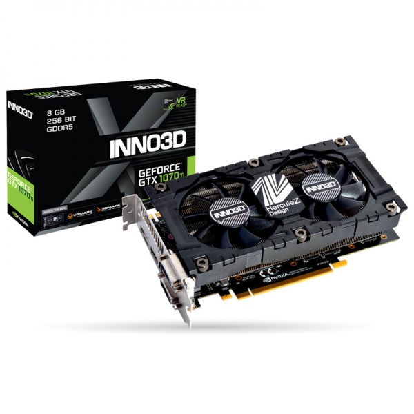 INNO3D GeForce GTX 1070 Ti Twin X2 V2, 8192MB GDDR5