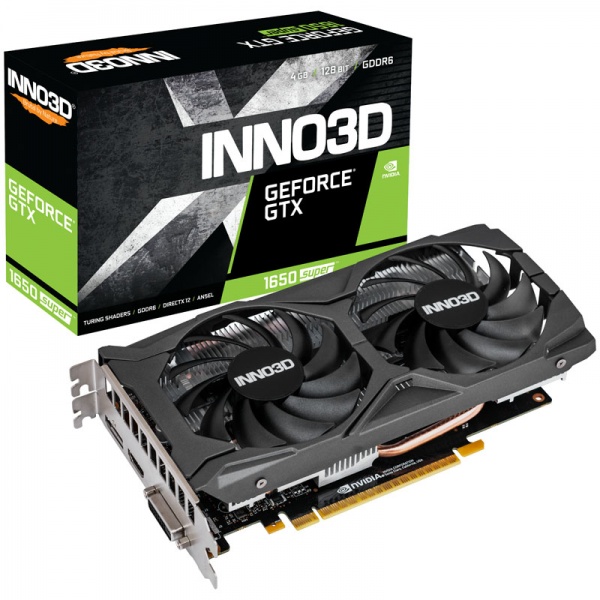 INNO3D GeForce GTX 1650 Super Twin X2 OC, 4096 MB GDDR6