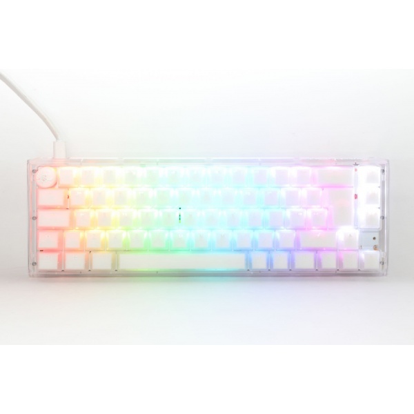 Ducky Channel One 3 Aura White (UK) - SF 65% - Cherry Blue
