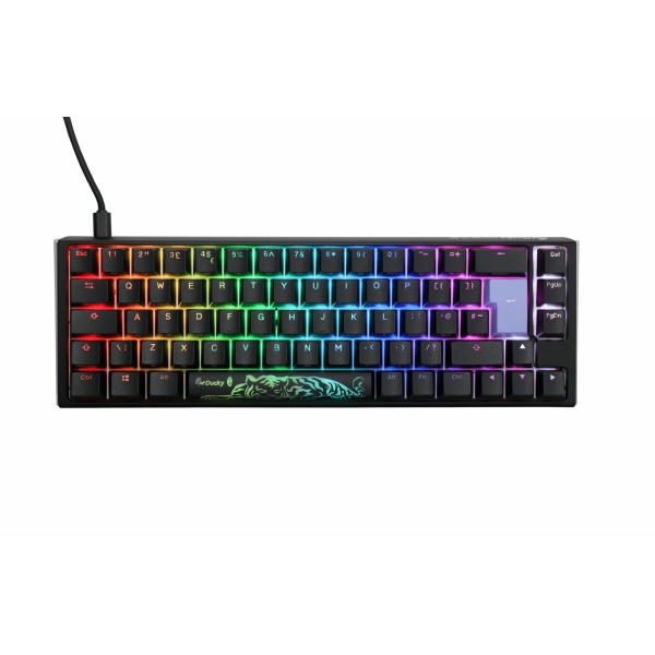 Ducky Channel One 3 Classic Black (UK) - SF 65% - Cherry Blue