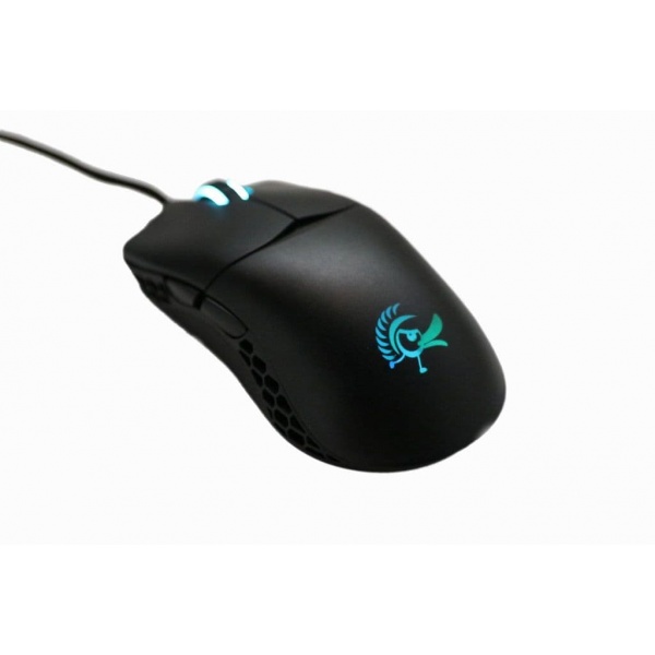 Ducky Feather Gaming Mouse, ARGB - Black