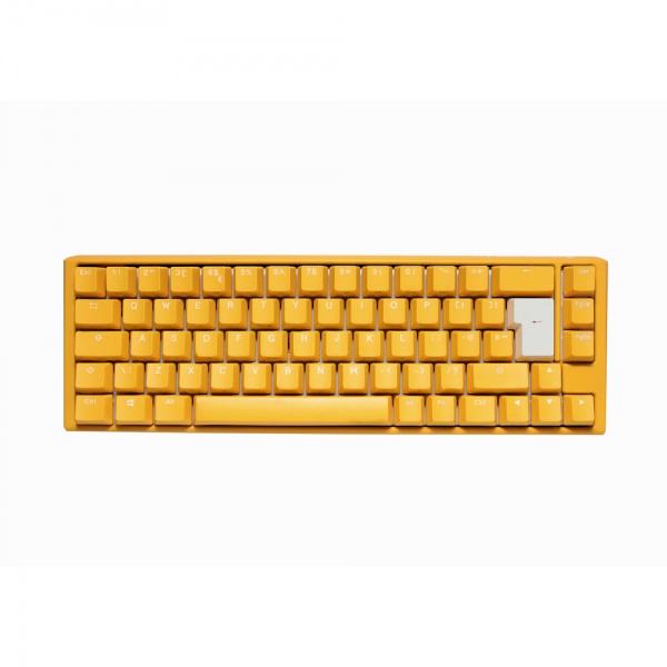 Ducky One 3 Yellow SF UK Layout Keyboard Cherry Clear Switch