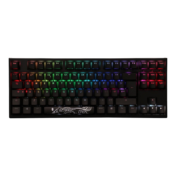 Ducky One2 TKL RGB Backlit Blue Cherry MX Switch Mechanical Keyboard