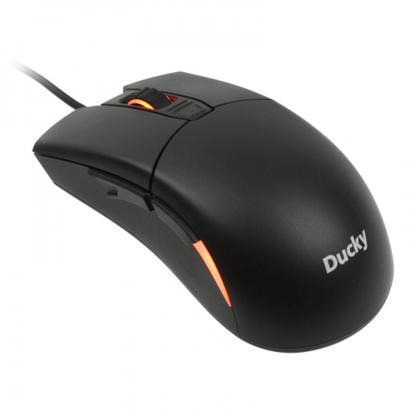 Ducky Secret Gaming Mouse, RGB LED - black