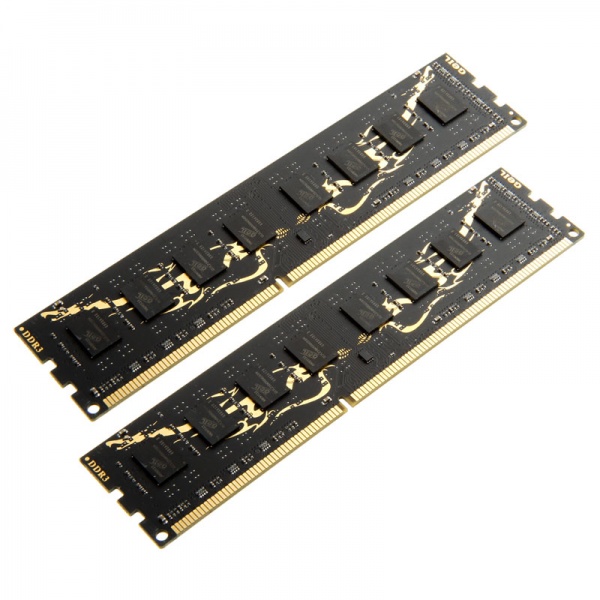 GeIL Black Dragon RAM Series DDR3-1600, CL10 - 16 GB Kit