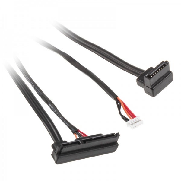 Silverstone SST-CP12 SATA power and data cables - black