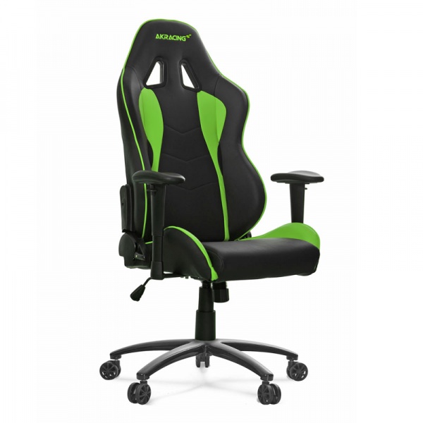 AKRACING Nitro Gaming Chair - Black / Green