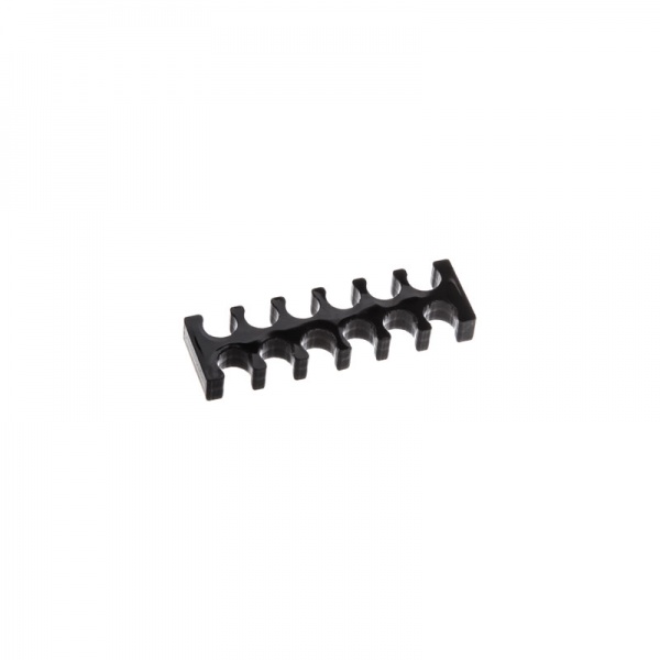 E22 12-slot cable comb 3mm small - black