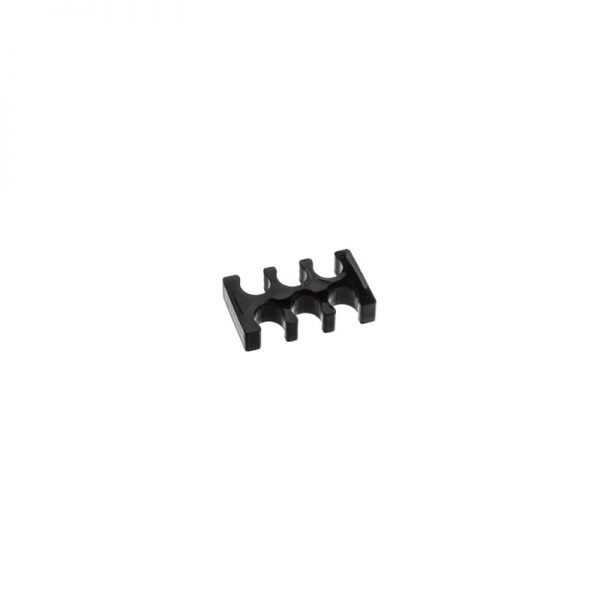E22 6-slot cable comb 3mm small - black