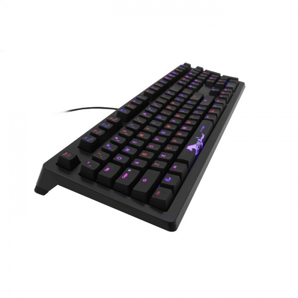 Ducky Shine 4 Dual Blue / Red LED Black Cherry MX Switch