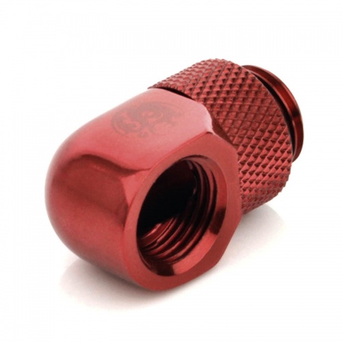 Bitspower angle 1/4 inch to Female 1/4 inch - Rotary, Blood Red