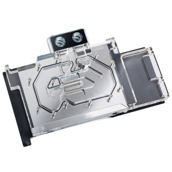 Bitspower Classic ASUS ROG Strix GeForce RTX 3080 GPU Water Cooler - Nickel + Acrylic