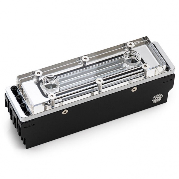 Bitspower memory cooler, DDR5, transparent double-sided - 4 DIMMS