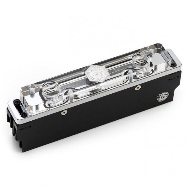 Bitspower memory cooler, DDR5, transparent single-sided - 2 DIMMS