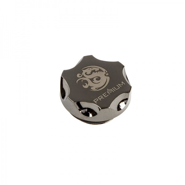 BitsPower Premium sealing plug G1 / 4 Inch - shiny black