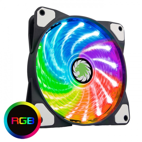 Game Max Storm Force RGB Ring Fan 16.8 Million Colours
