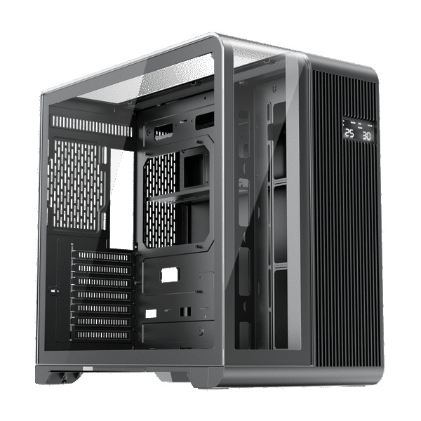1st Player RT7 ATX Tempered Glass Panel Case - Black