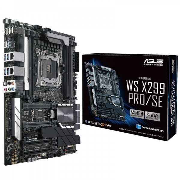 ASUS WS X299 Pro / SE, Intel X299 Motherboard - Socket 2066