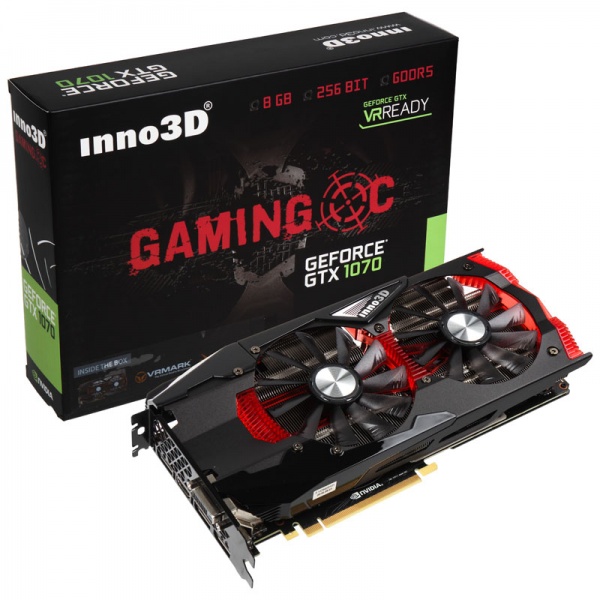Inno3D GeForce GTX 1070 Gaming OC, 8192 MB GDDR5 [GCI3-103] from ...