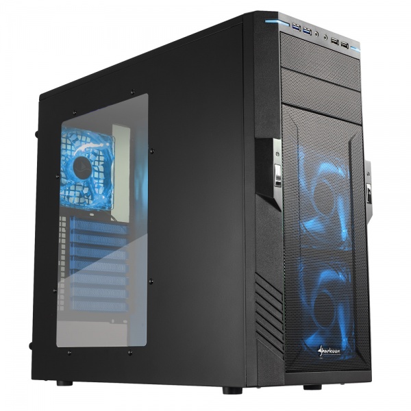 Sharkoon T28 blue edition [1010297] from WatercoolingUK