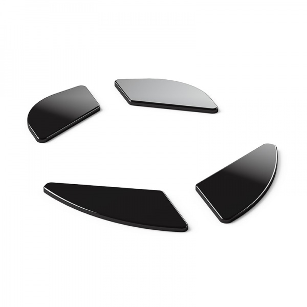 Glorious PC Gaming Race G-Floats Ceramic Mouse Skates - Model D, black
