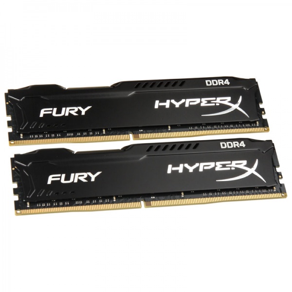 HyperX Fury Series, DDR4-3200, CL18 - 16 GB Dual-Kit