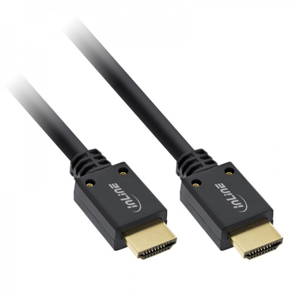 InLine HDMI Ultra High Speed 8K4K cable, black - 1m