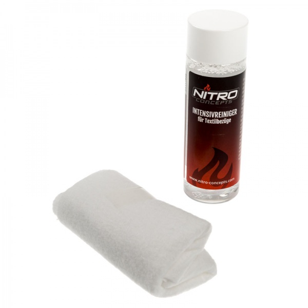 Nitro Concepts textile cleaner incl. Cleaning cloth - 100ml