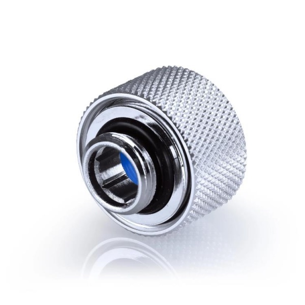 Image of Liquid.cool 14mm Anti Slip Hard Tube Compression Fitting - Silver