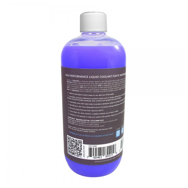 Image of Liquid.cool CFX Pre Mix Opaque Performance Coolant - 1000ml - Purple Violet