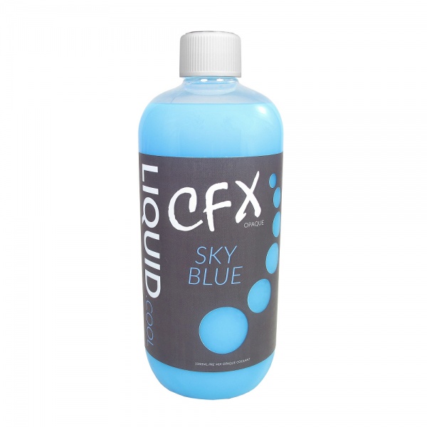 Image of Liquid.cool CFX Pre Mix Opaque Performance Coolant - 1000ml - Sky Blue
