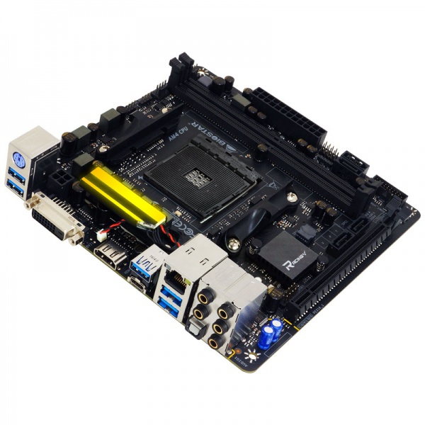 Biostar X370GTN, AMD X370 motherboard socket AM4