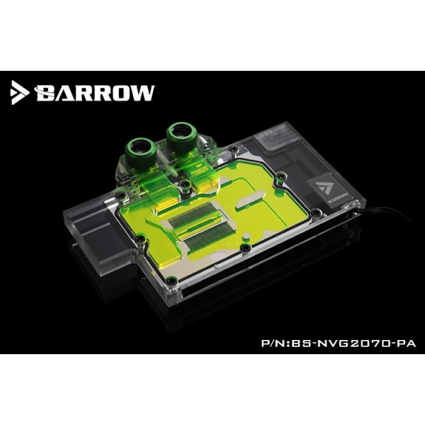 Barrow NVIDIA RTX 2070/2060, Founders LRC 2.0 RGB Graphics Card Waterblock B GRADE