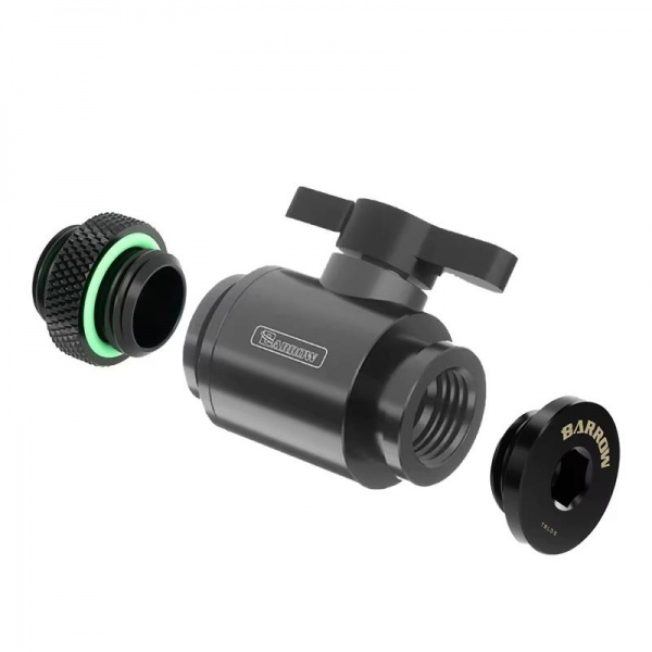 WCUK Spec - Barrow System Drain off Kit - Black