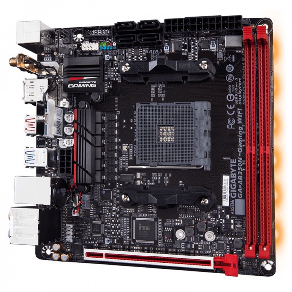 Gigabyte AB350N Gaming WIFI, AMD B350 motherboard socket AM4