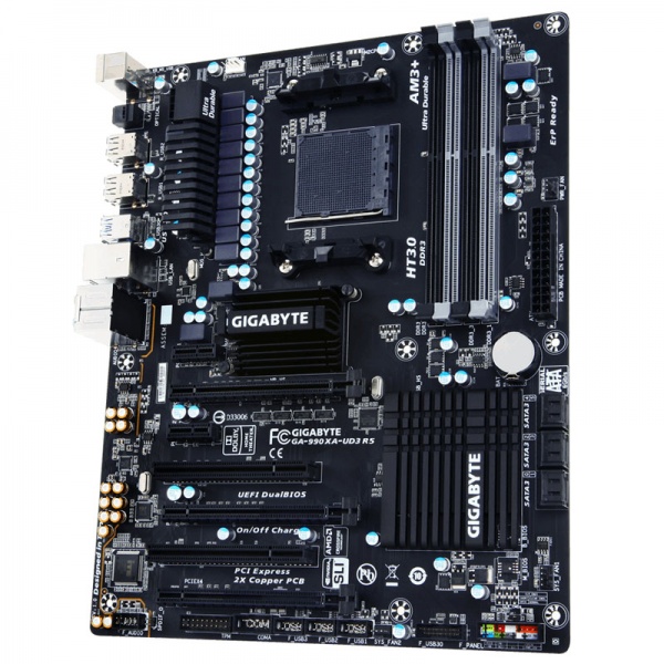 Gigabyte GA-990XA-UD3 R5, AMD 990X Motherboard - Socket AM3 +