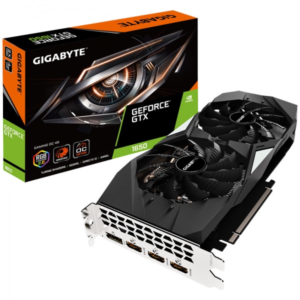 Gigabyte GeForce GTX 1650 Gaming OC 4G (Rev. 2.0), 4096 MB GDDR5