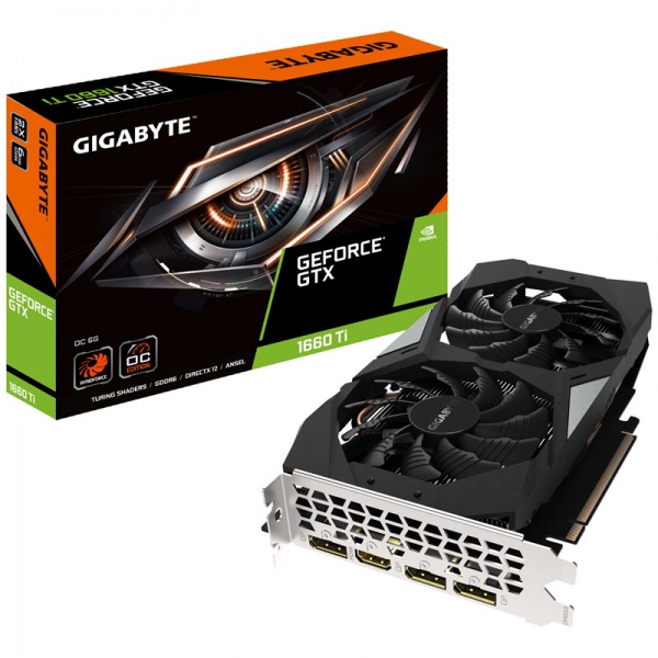 Gigabyte GeForce GTX 1660 Ti Gaming OC 6G, 6144MB GDDR6