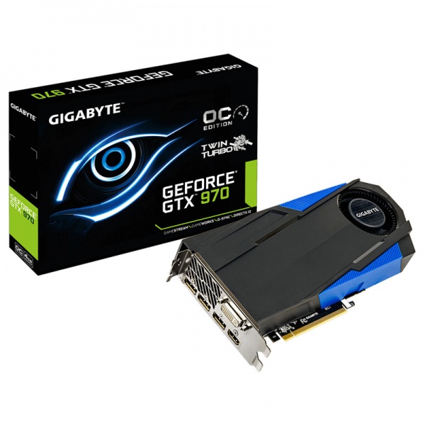 Gigabyte GeForce GTX 970 OC, 4096 MB GDDR5 [GCGB-120] from WatercoolingUK