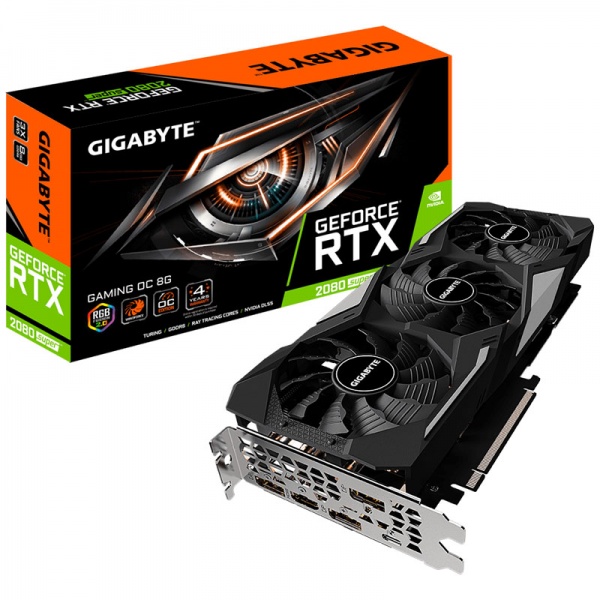 Gigabyte GeForce RTX 2080 Super Gaming OC 8G, 8192MB GDDR6
