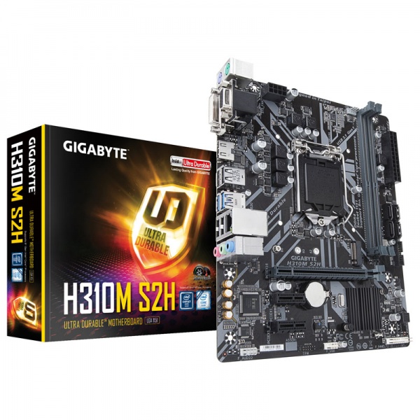 Gigabyte H310M S2H, Intel H310 motherboard - socket 1151