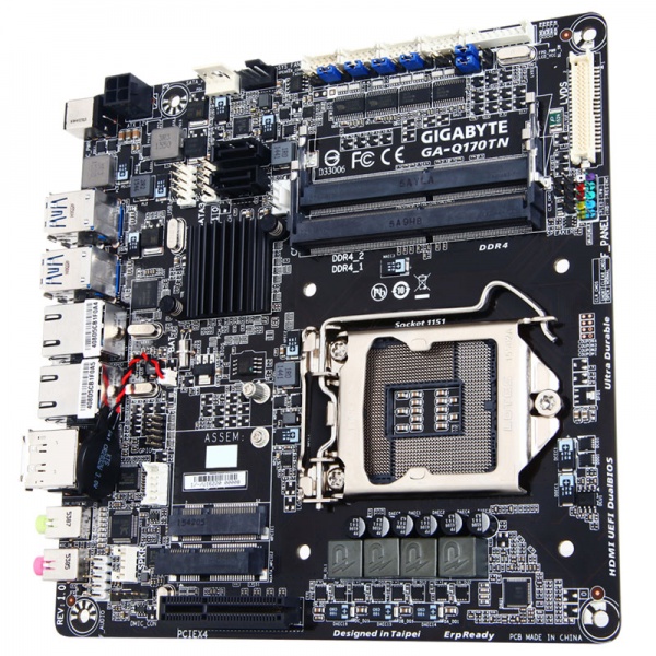 Gigabyte Q170TN, Intel Q170 motherboard - socket 1151