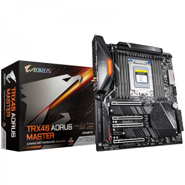 Gigabyte TRX40 Aorus Master, AMD TRX40 mainboard - socket sTRX4